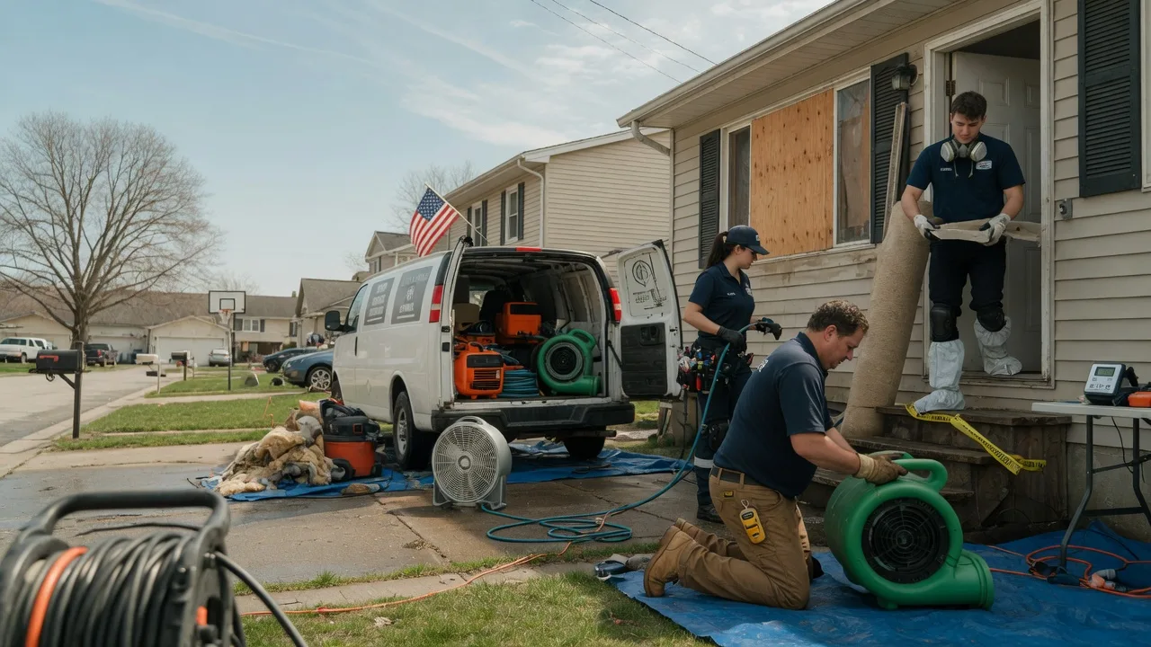 Water Damage Restoration in Spangle, WA near me